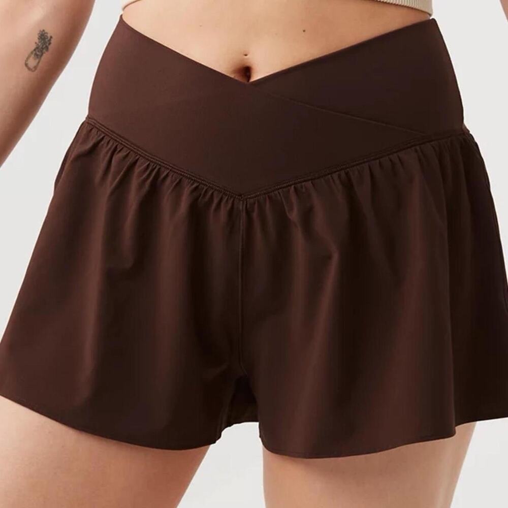 OFFLINE By Aerie Women's Real Me Crossover Flowy Short Size XS - Picture 7 of 7
